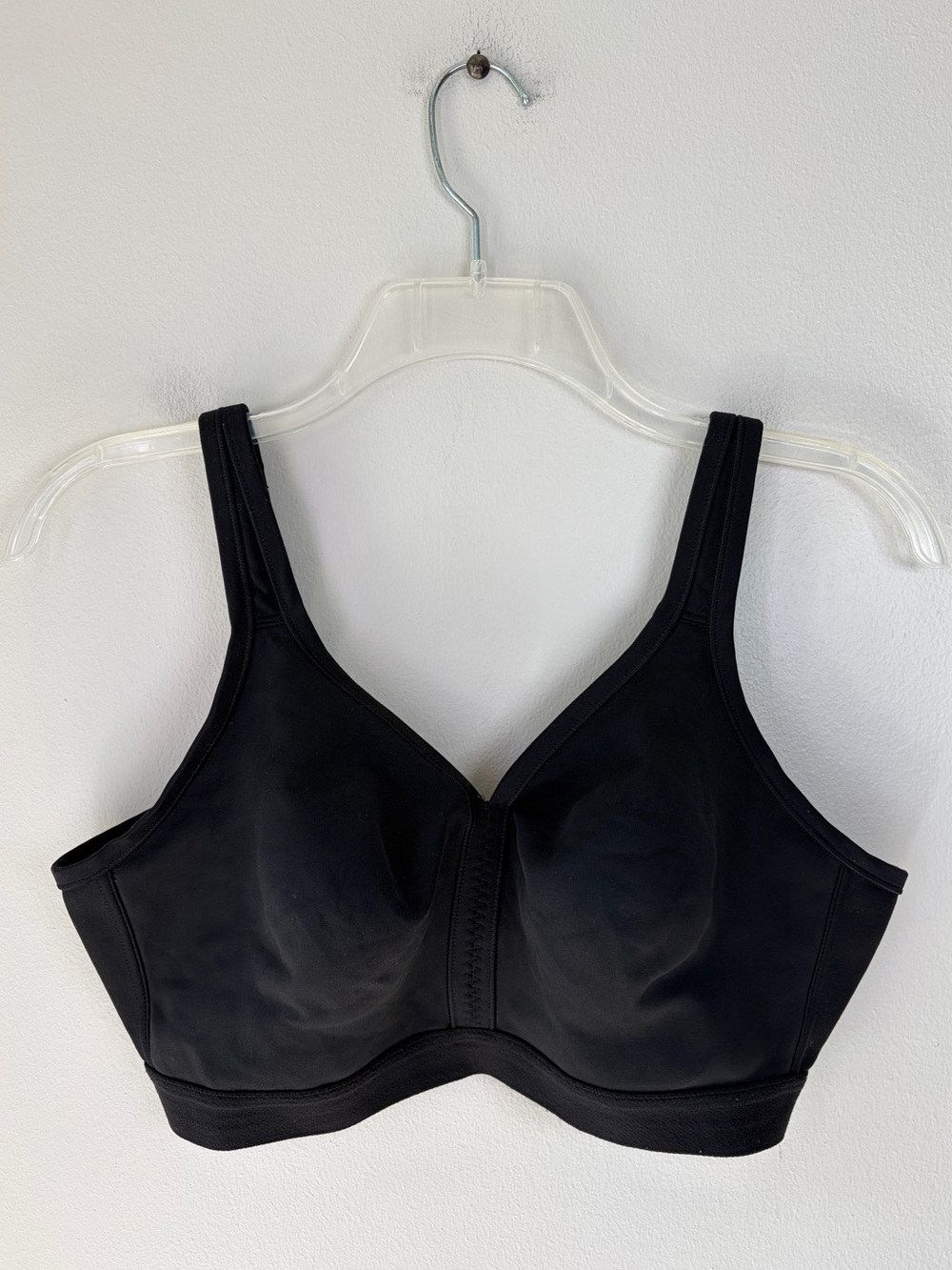 Soma 38DD Black Embraceable Wireless Unlined Bra Nylon Spandex Blend